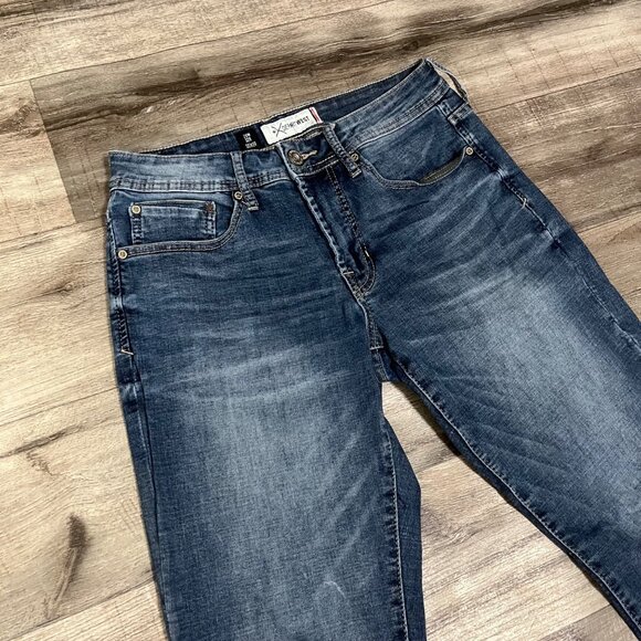 Depart West Buckle Seeker Slim Straight Denim Jeans Blue Men’s Size 29 x 32 - Picture 3 of 10